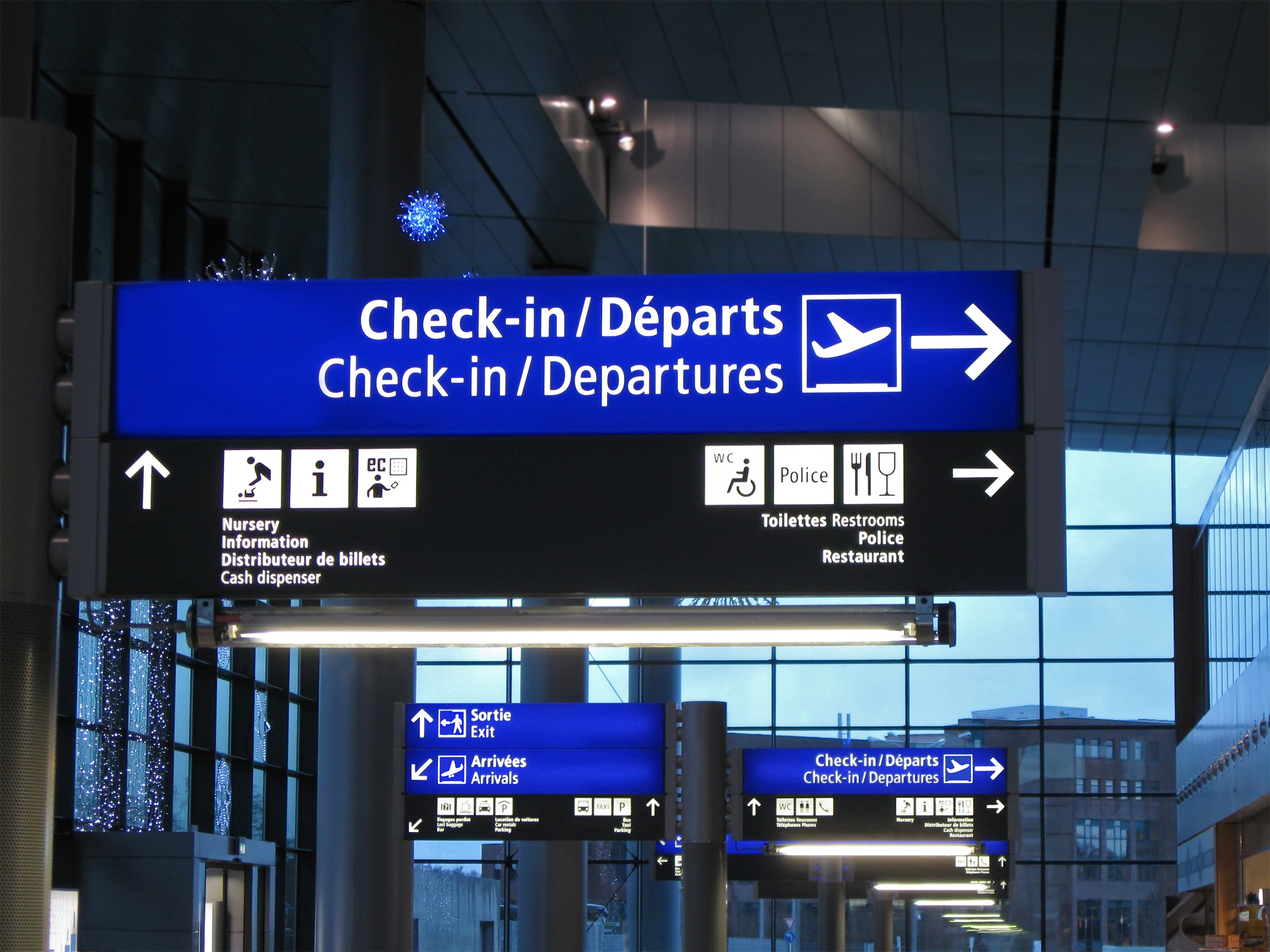 Airport inside