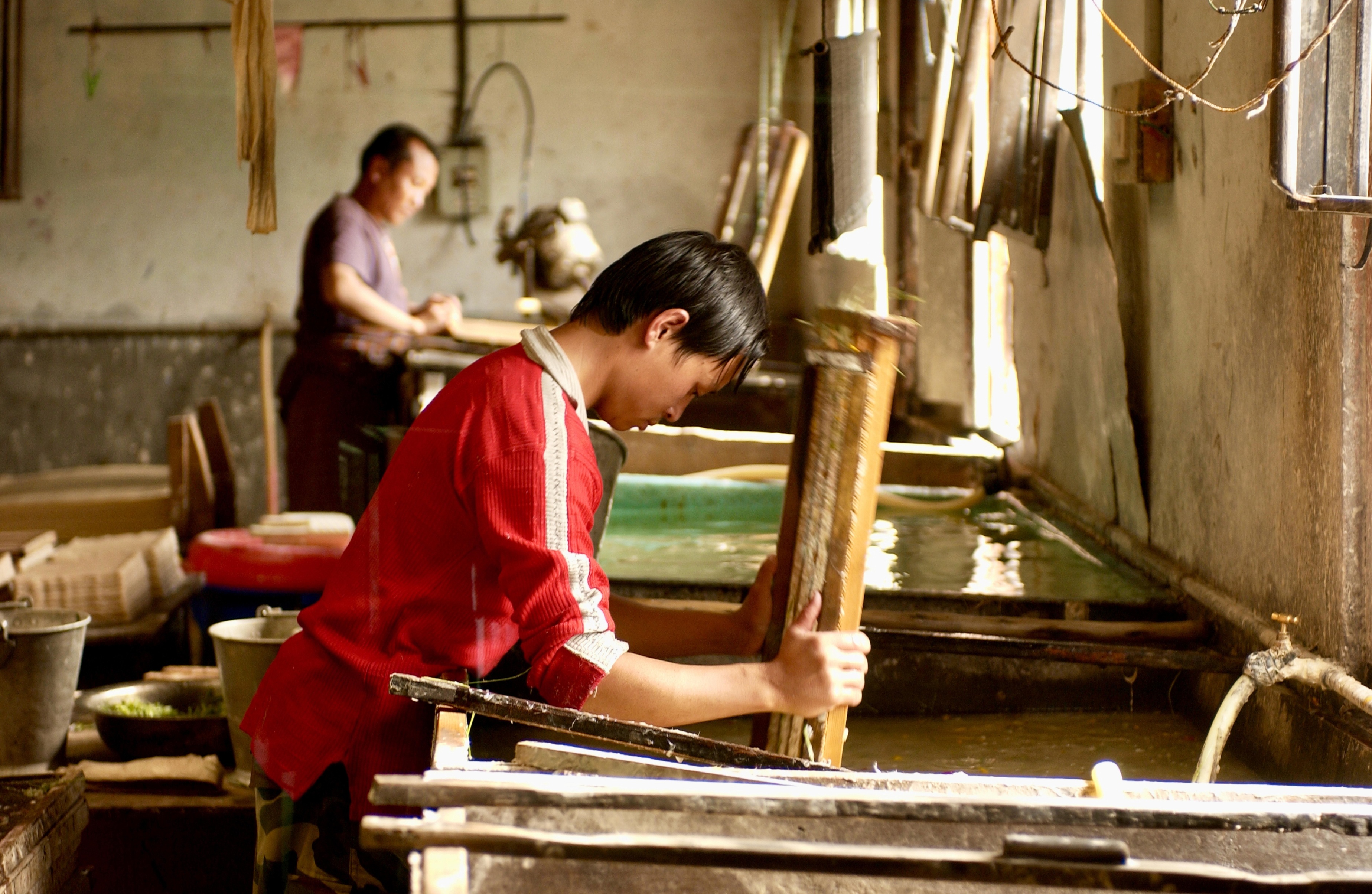 Jungshi Paper Factory, Thimpu, Bhutan