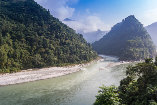Ours. Trishuli River near Pokhara, Nepal