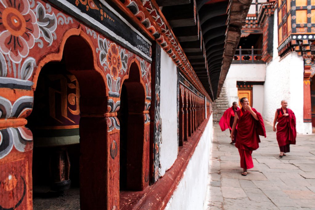 Bhutanese-Buddhist-monks-in-Paro-1024x683.jpg