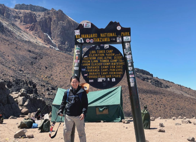 Jillian Tofukuji at Lava Tower Camp