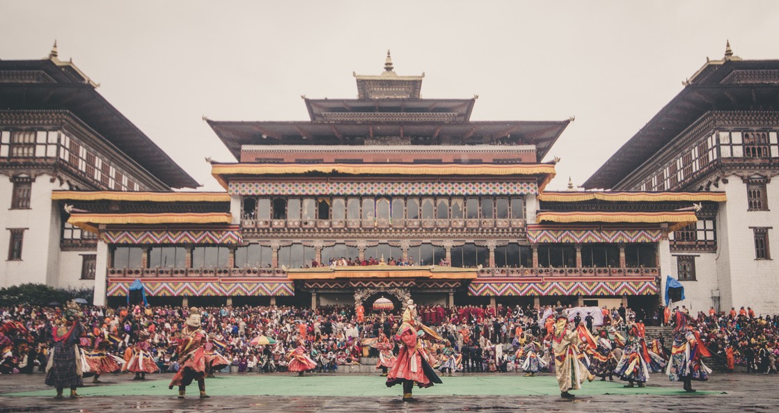 Ours. S. Thimphu Tshechu, Bhutan festival