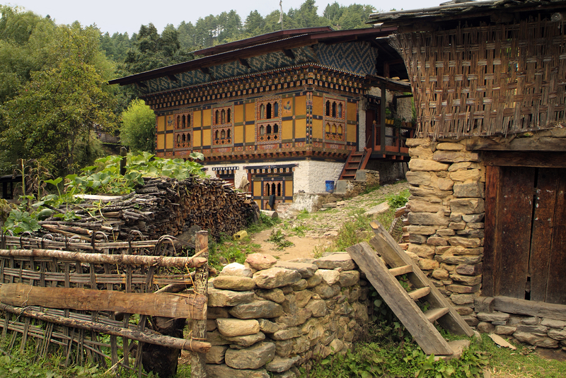 Ours. A traditional home in Bumthang