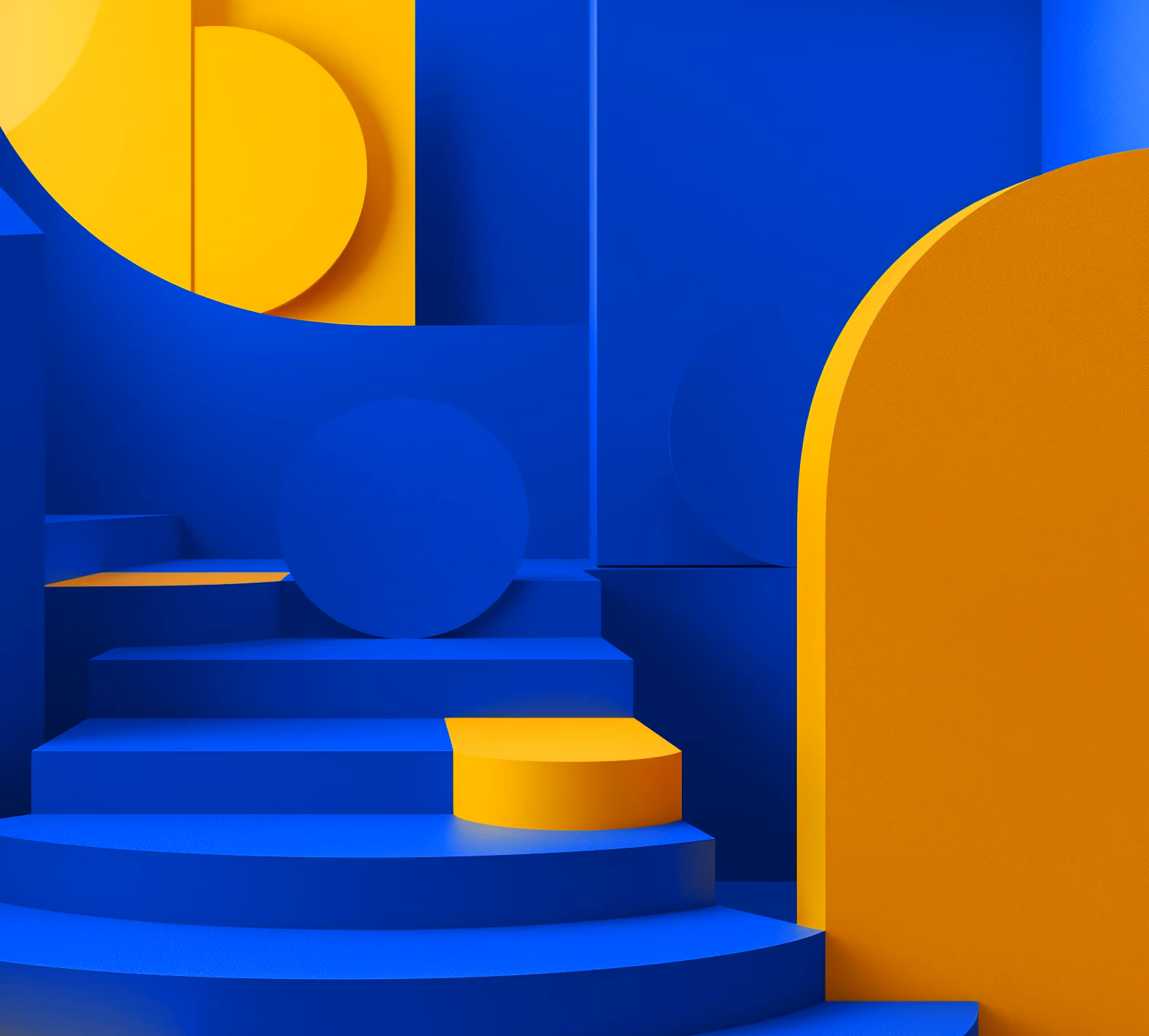 John Carter Presenting Hero Image - Infotech X Webflow Template