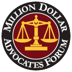 million dollar advocates.png: Million Dollar Advocates Forum Badge - Top Trial Lawyers