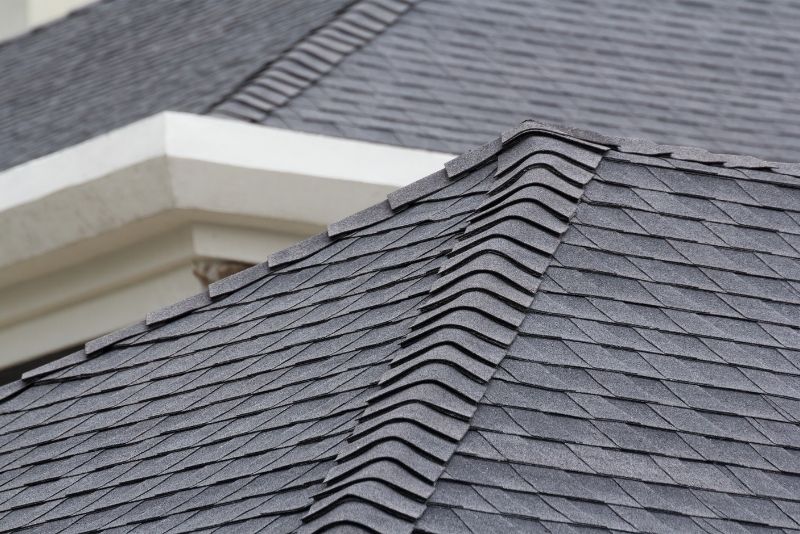 photo with architectual asphalt shingles for hoosier design build
