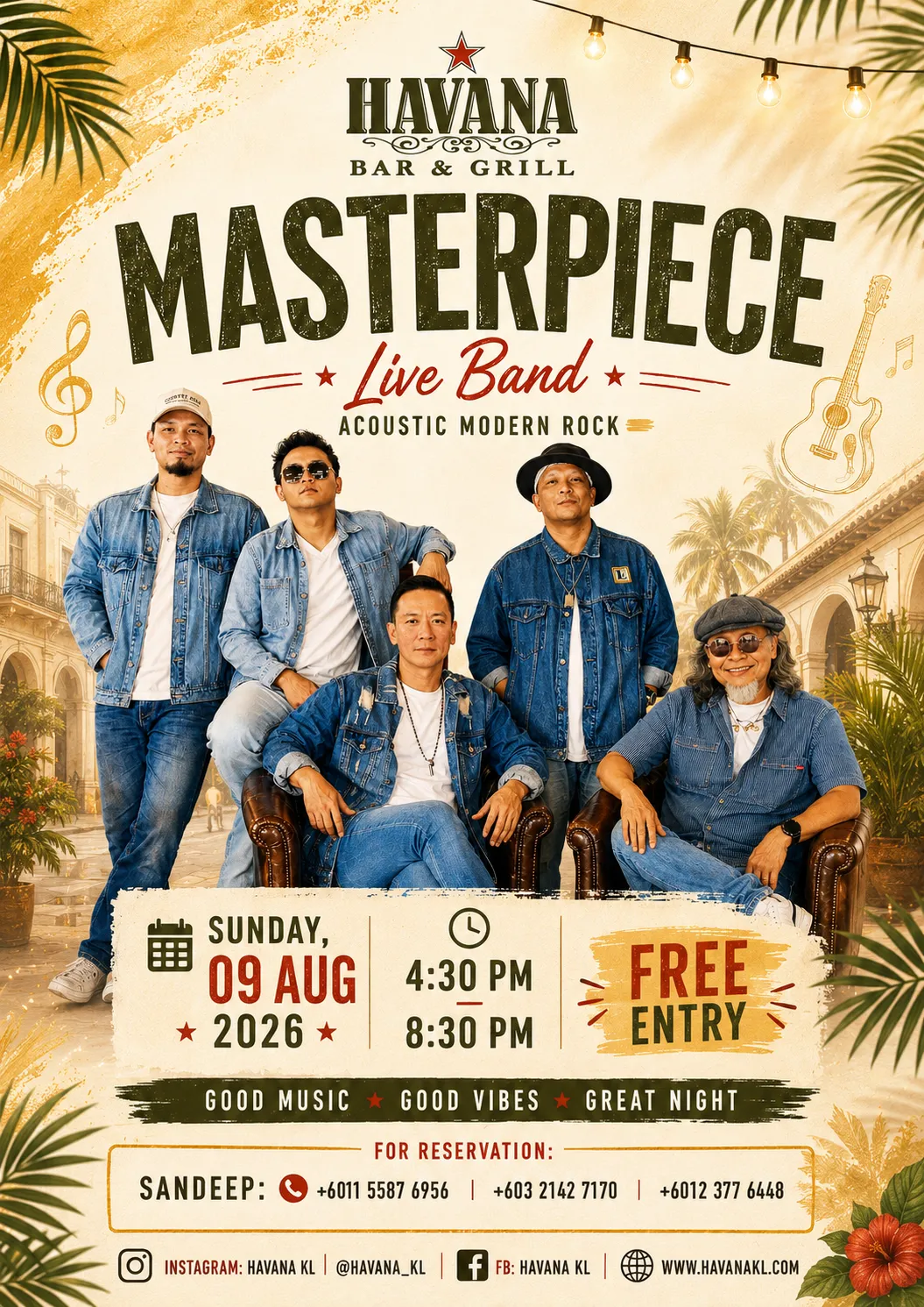 LIVE BAND - MASTERPIECE