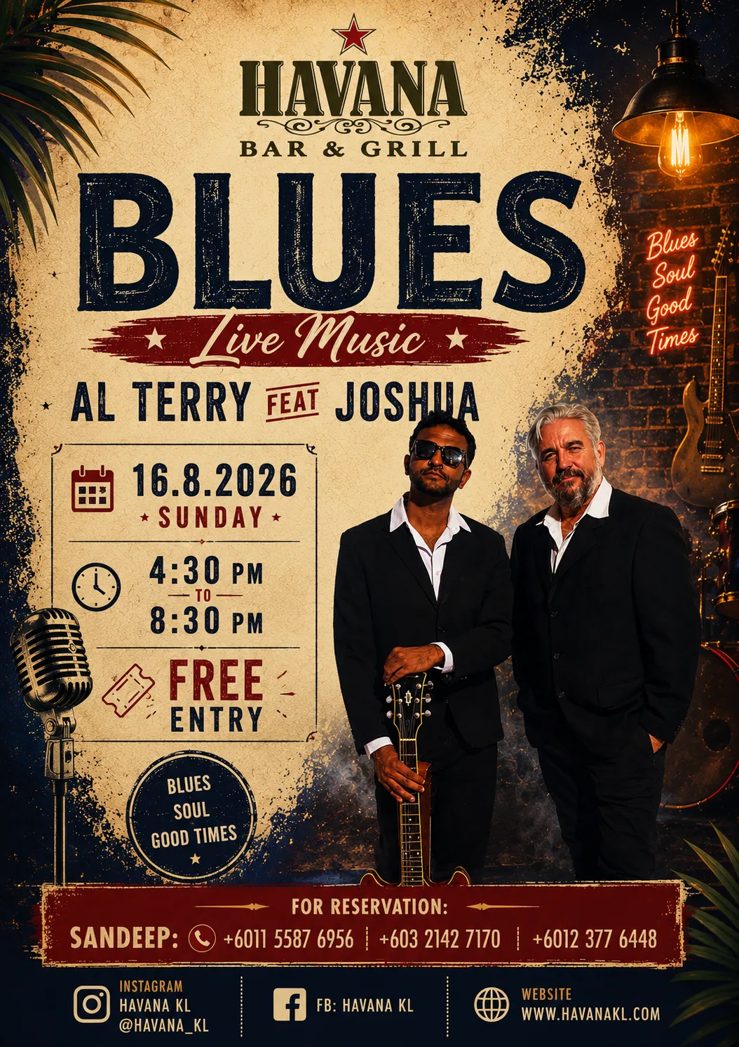 LIVE BAND - AL TERRY FEAT JOSHUA