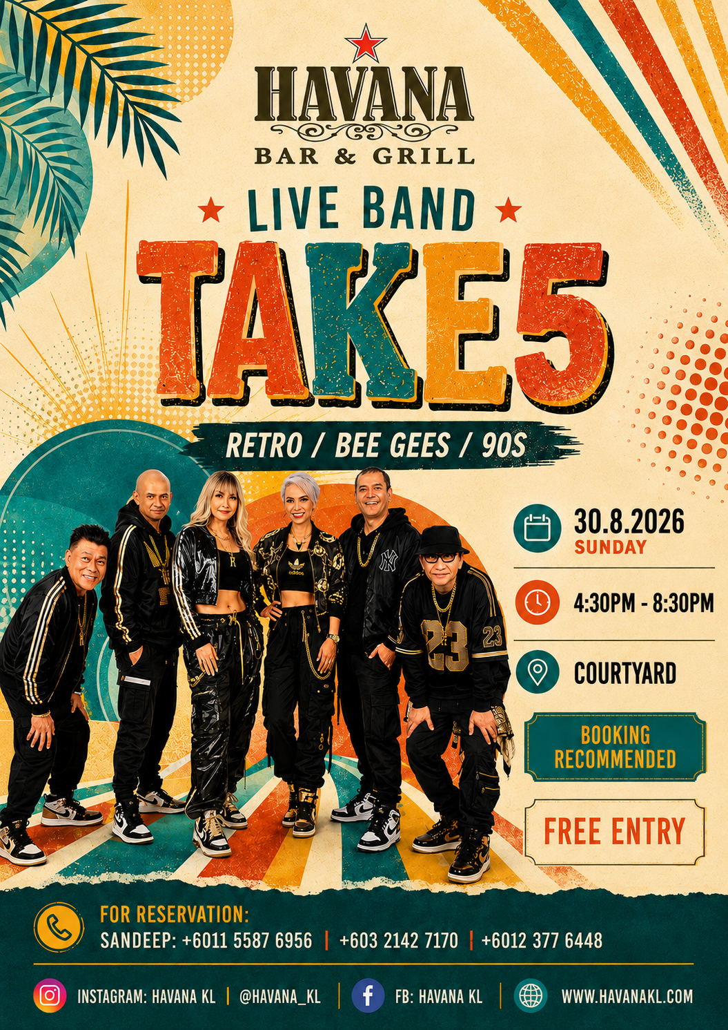 LIVE BAND - TAKE 5