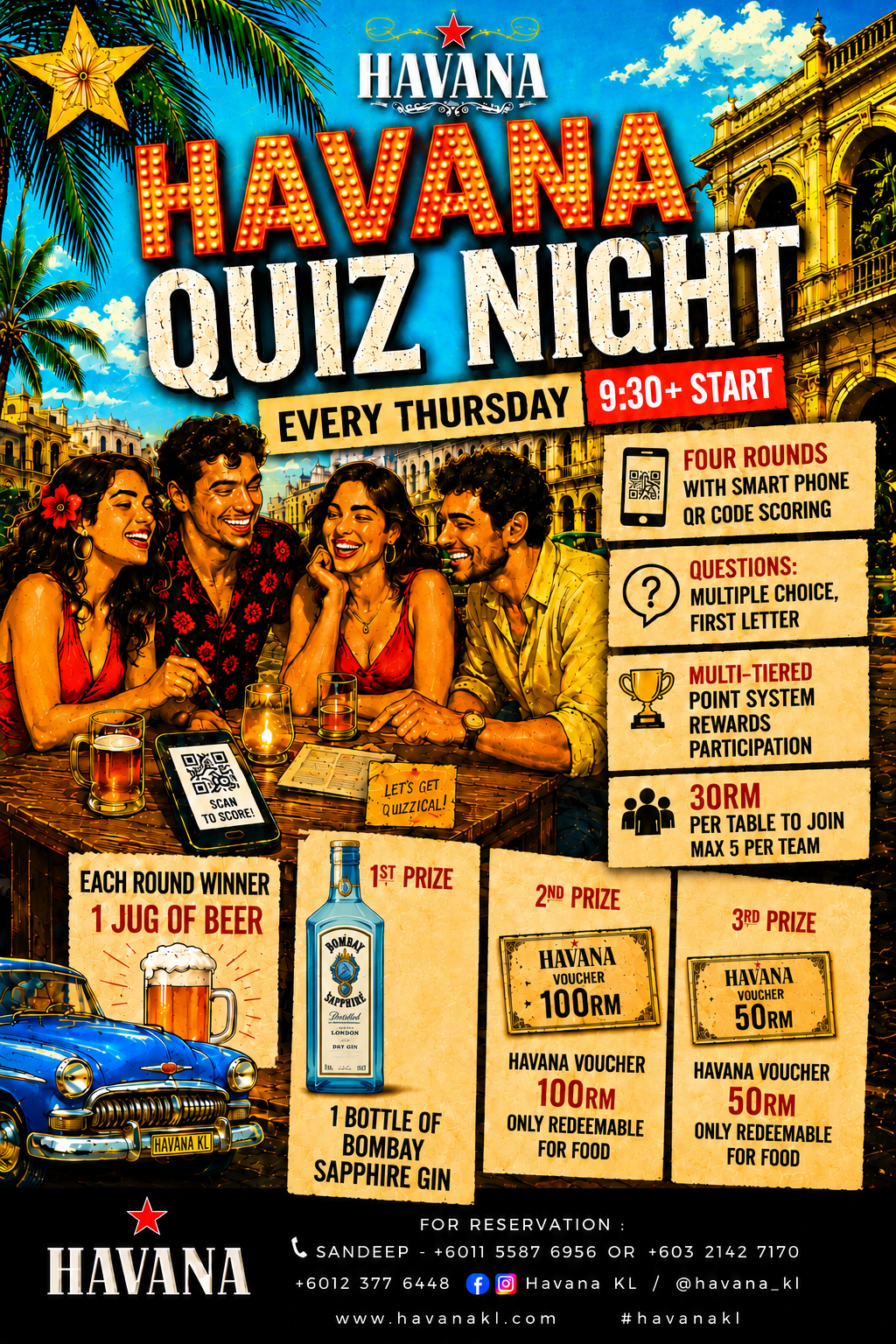Havana Weekly Quiz Night