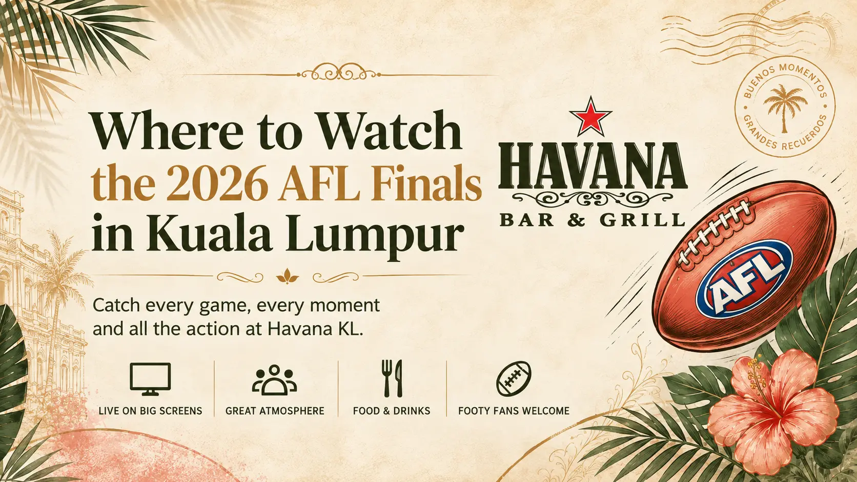 Where to Watch the 2026 AFL Finals in Kuala Lumpur