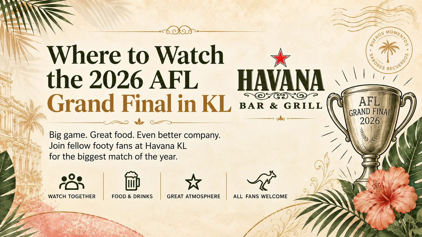 Where to Watch the 2026 AFL Grand Final in Kuala Lumpur