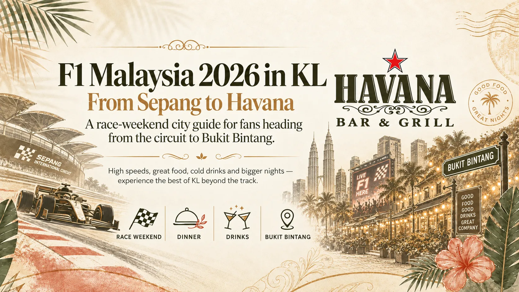 F1 Malaysia 2026 in KL: From Sepang to Havana