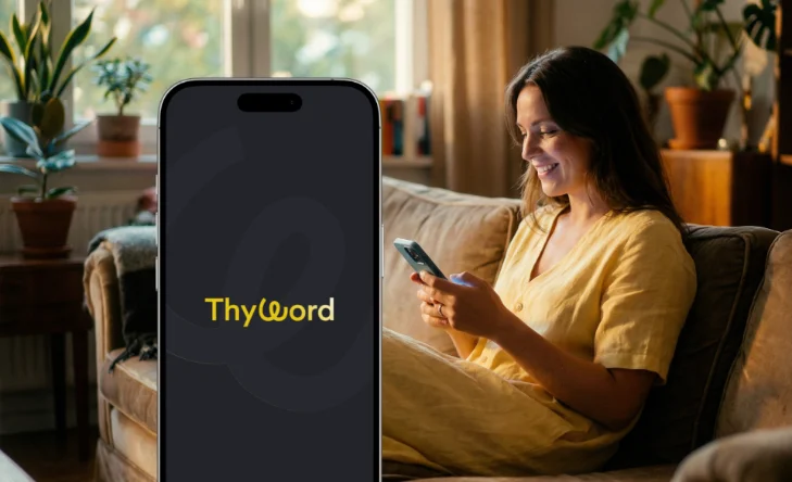 Still from the ThyWord promo film