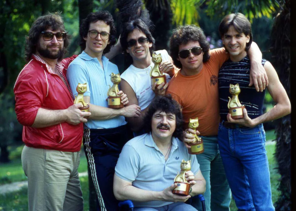 September 11, 1982 – Toto in Verona, Italy after receiving the Telegatto Awards – (c) Angelo Deligio