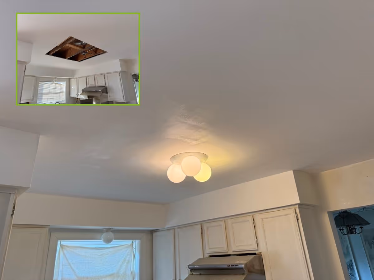 Drywall repair in Chicago IL – smooth paint-ready wall and ceiling finish