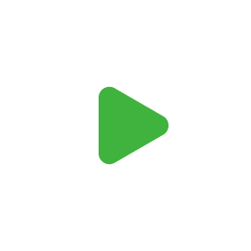 Green play button icon inside a white circle.