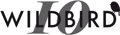 Logo with the word 'WILDBIRD' and a large overlapping number 16 in the center, featuring a small bird silhouette on the right.