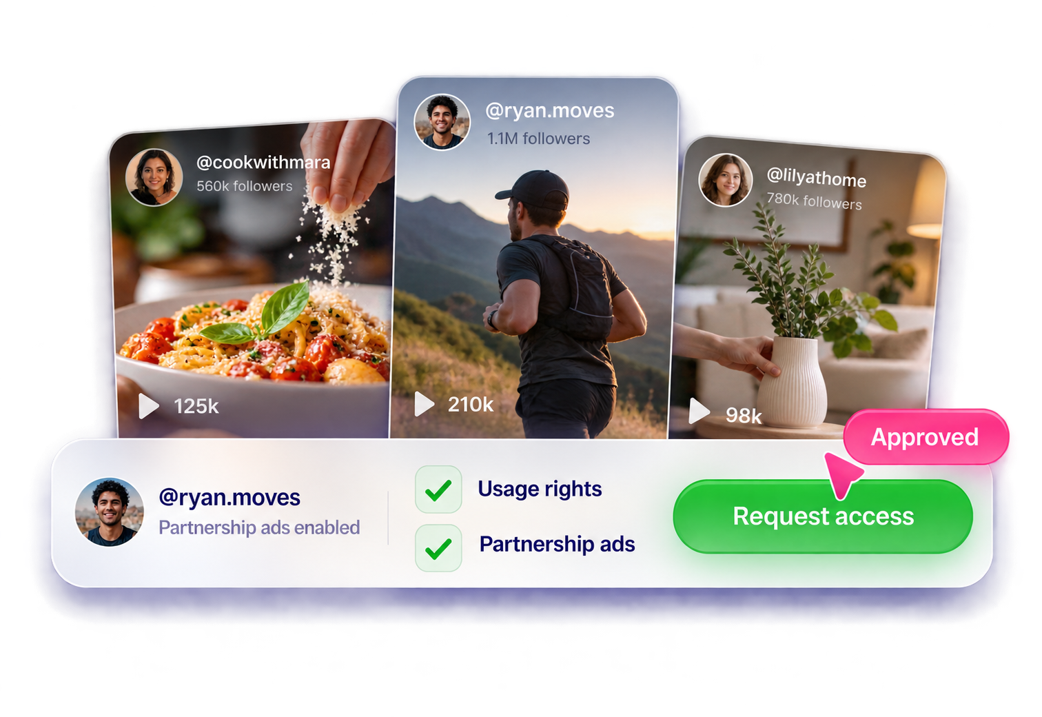 Whitelisting Feature, Showing Revenue Growth for Instagram & TikTok