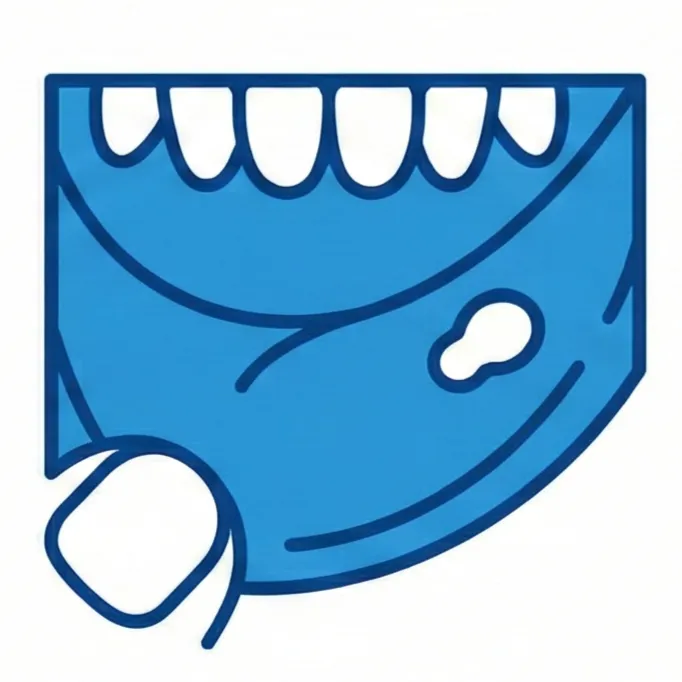 icône des pathologies de la muqueuse buccale