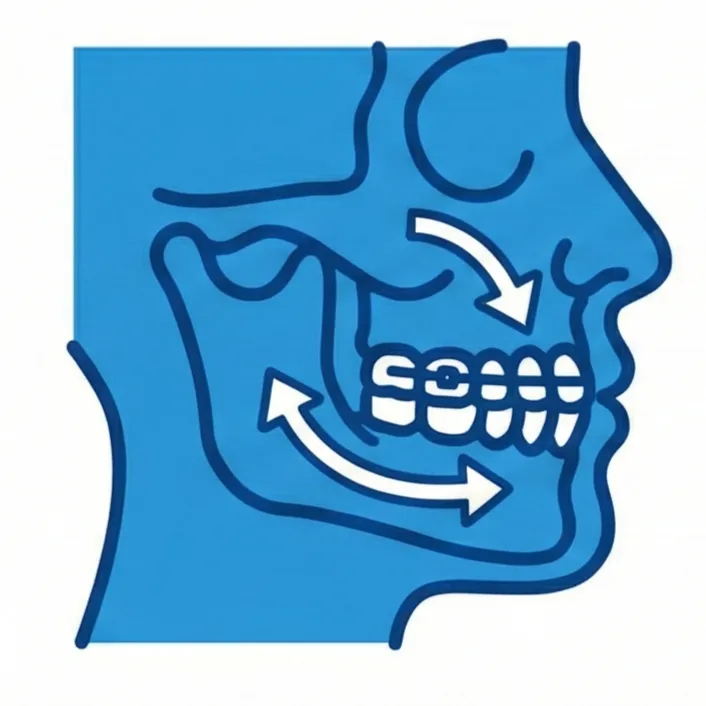 icône de la prise en charge de la chirurgie orthodontique