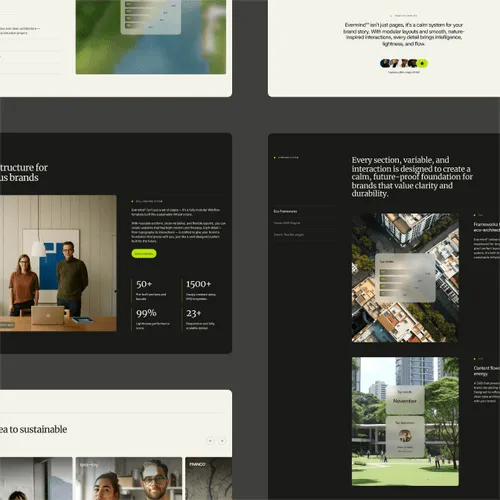 Overview | Evermind - Webflow HTML website template