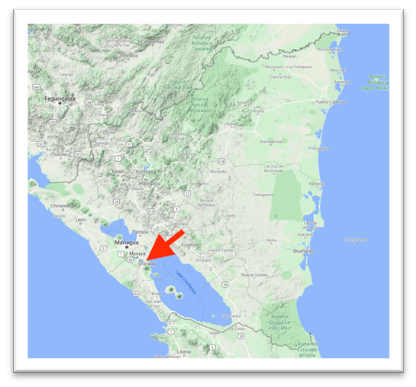 Nicaragua map