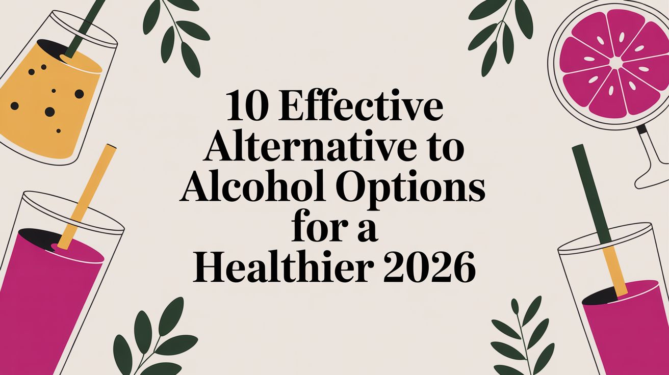 10 Effective Alternative to Alcohol Options for a Healthier 2026