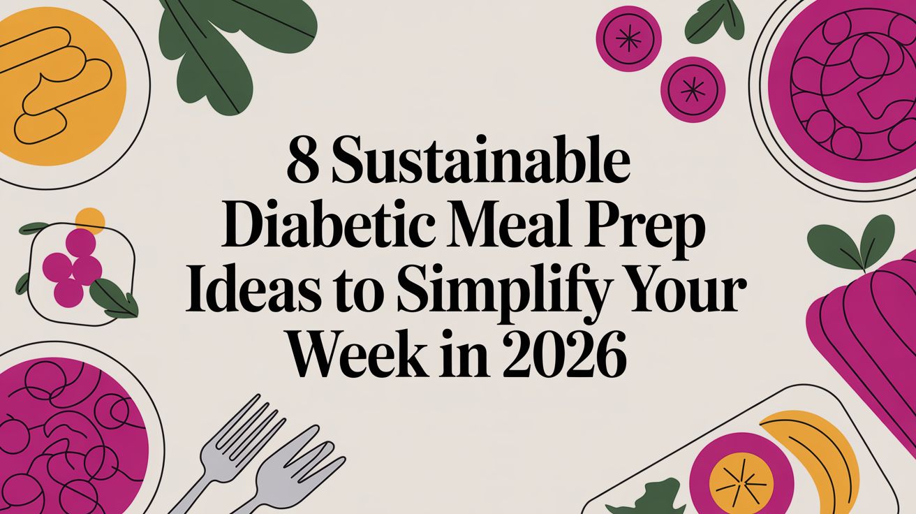 8 Sustainable Diabetic Meal Prep Ideas to Simplify Your Week in 2026