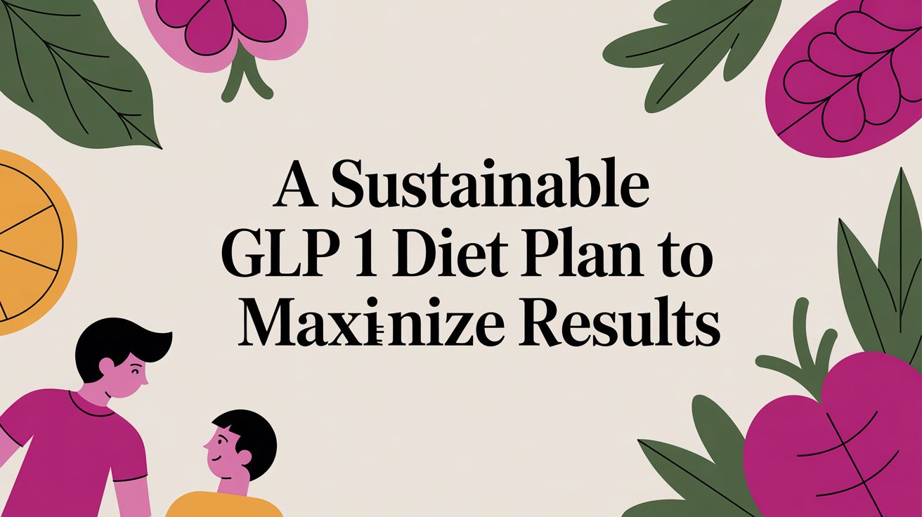 A Sustainable GLP 1 Diet Plan to Maximize Results