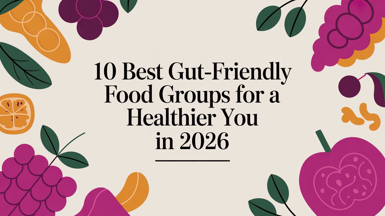 10 Best Gut-Friendly Food Groups for a Healthier You in 2026