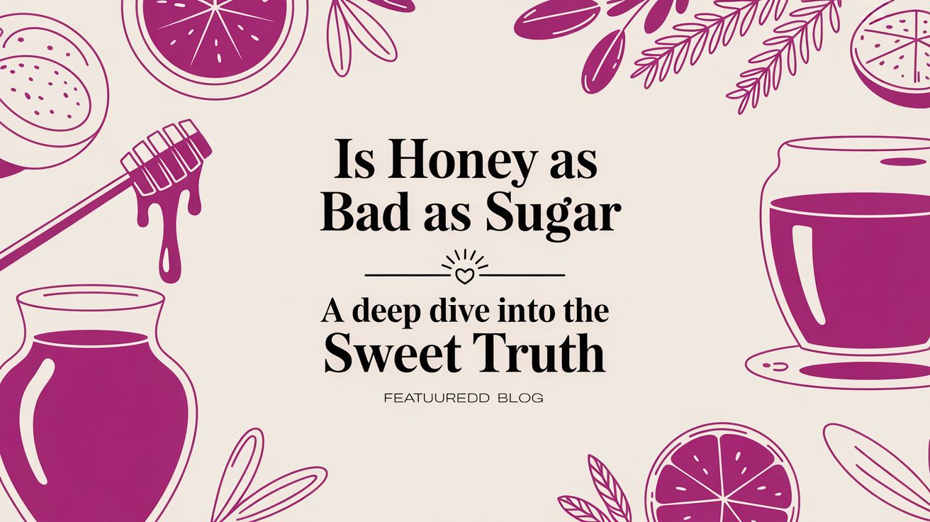 Is Honey as Bad as Sugar A Deep Dive into the Sweet Truth