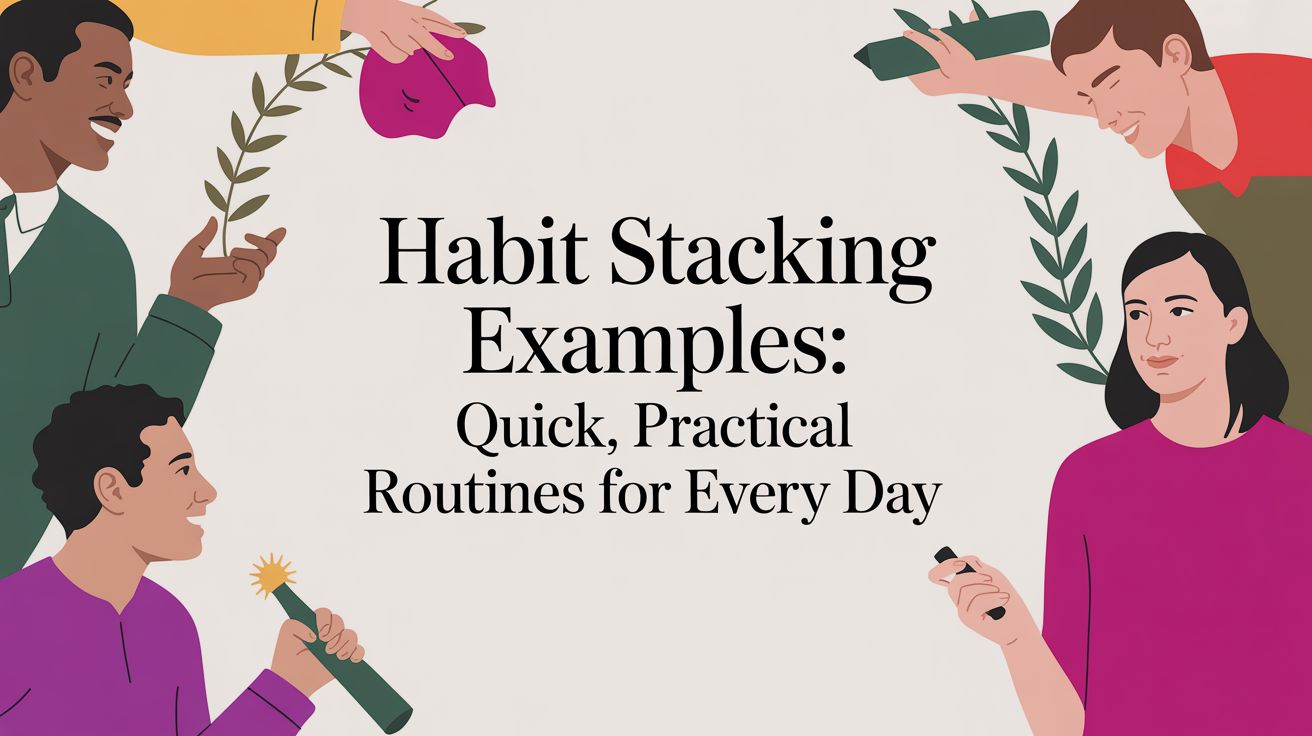 Habit Stacking Examples: Quick, Practical Routines for Every Day