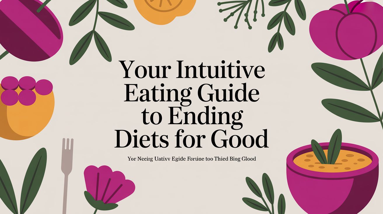 Your Intuitive Eating Guide to Ending Diets for Good