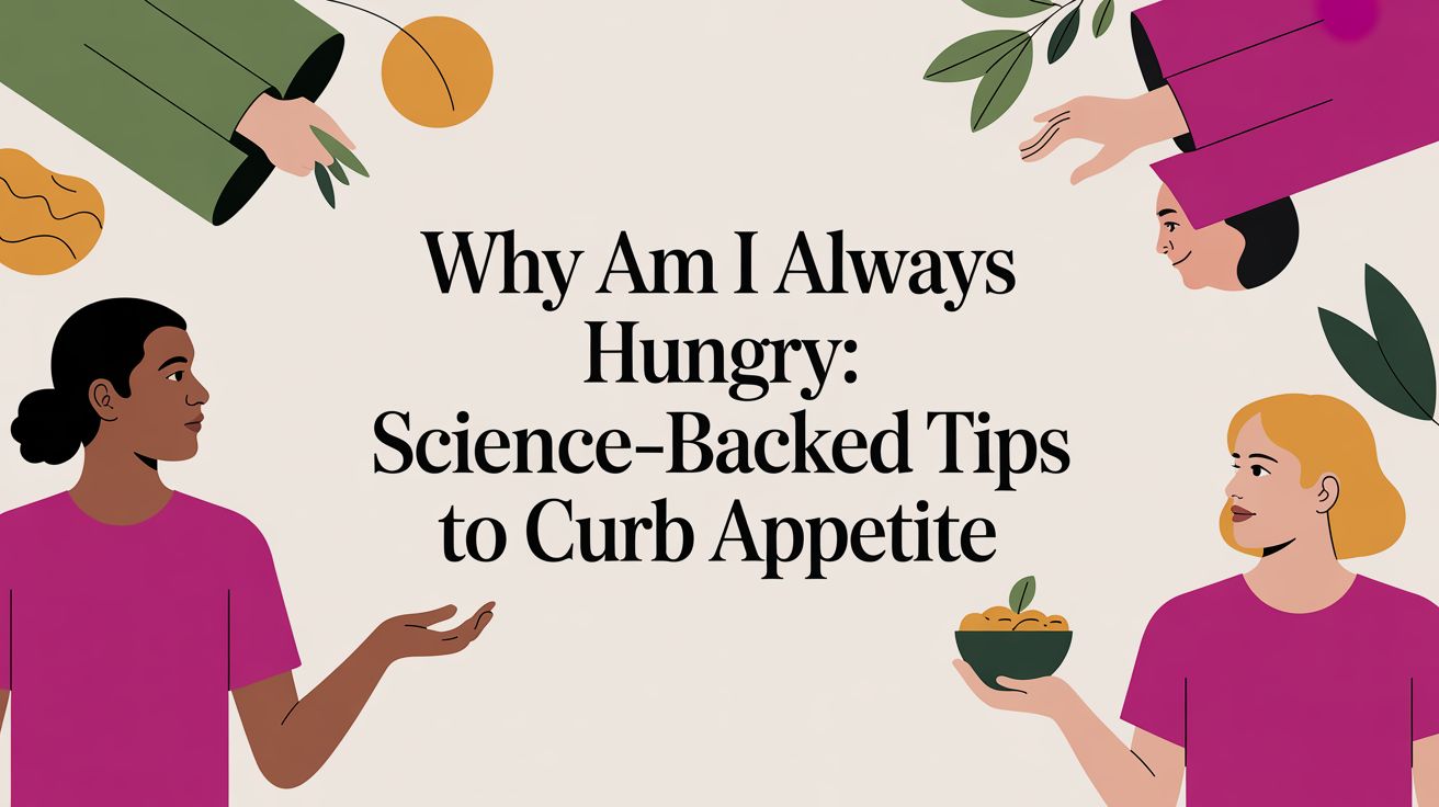 Why am i always hungry: Science-backed tips to curb appetite