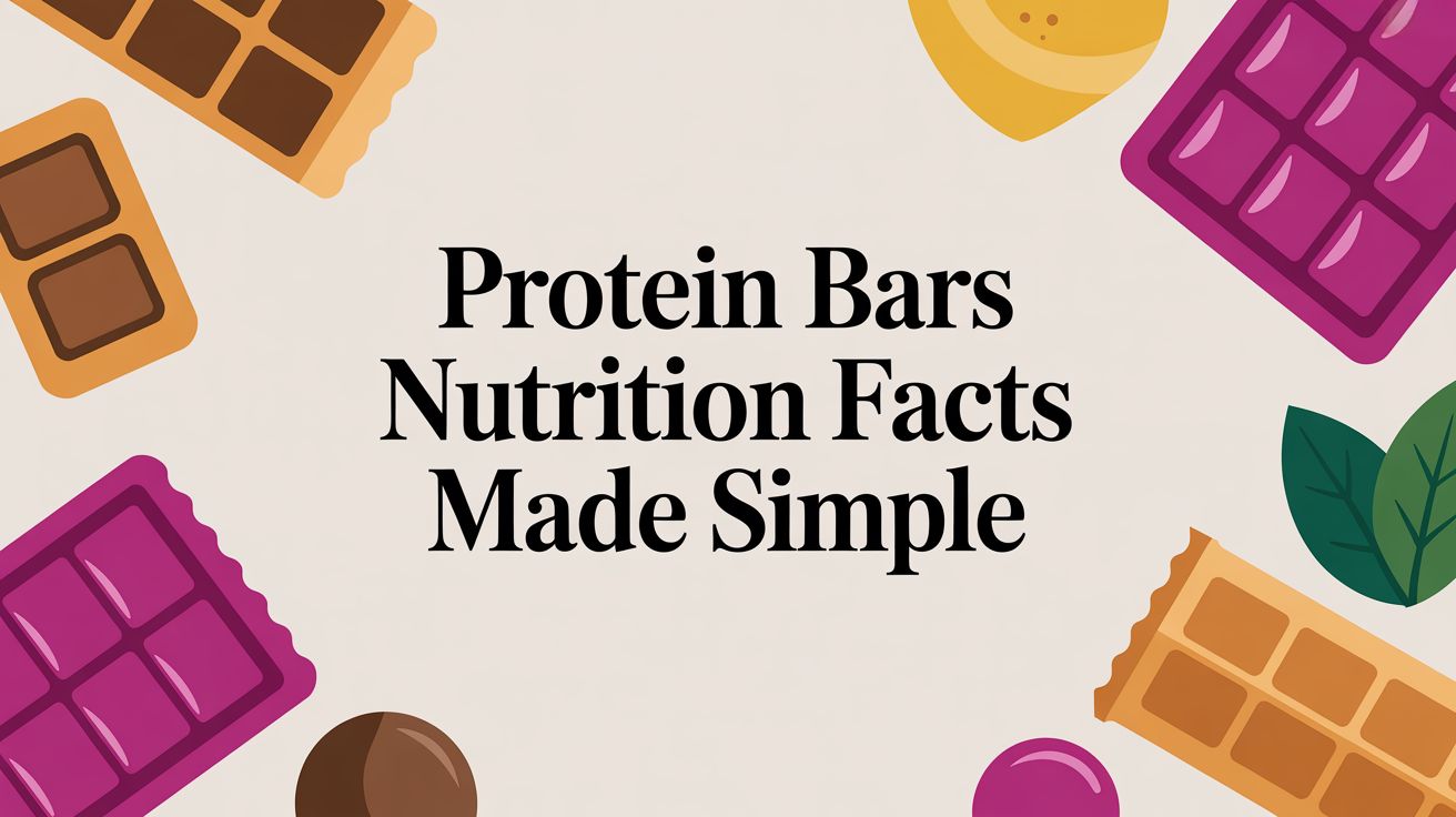 Protein Bars Nutrition Facts Made Simple