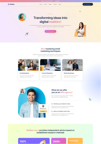 Right Footer Merquee 