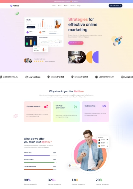 Left Footer Merquee One