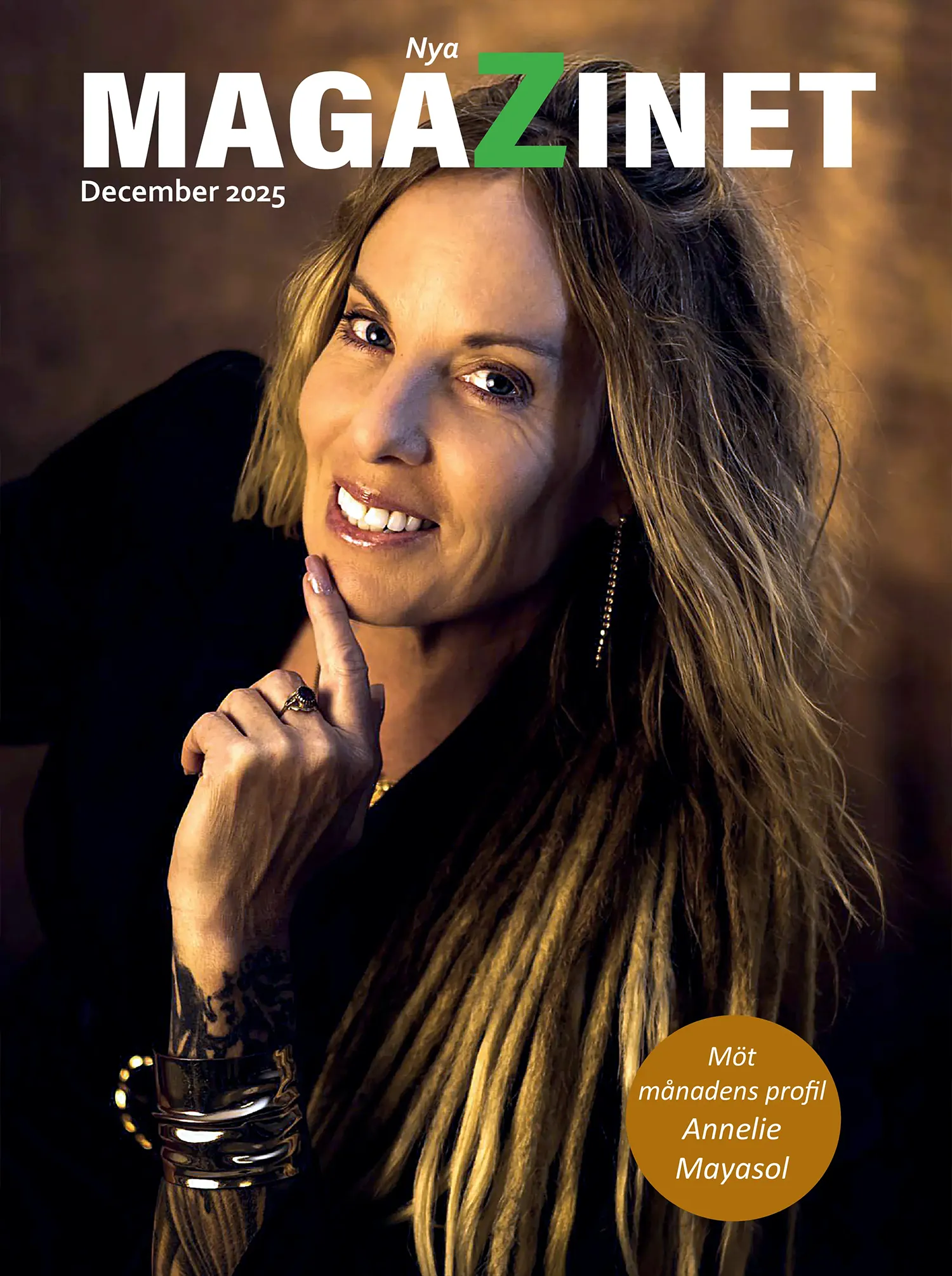 Magazinet Nyköping/Oxelösund - förstasida december 2025.