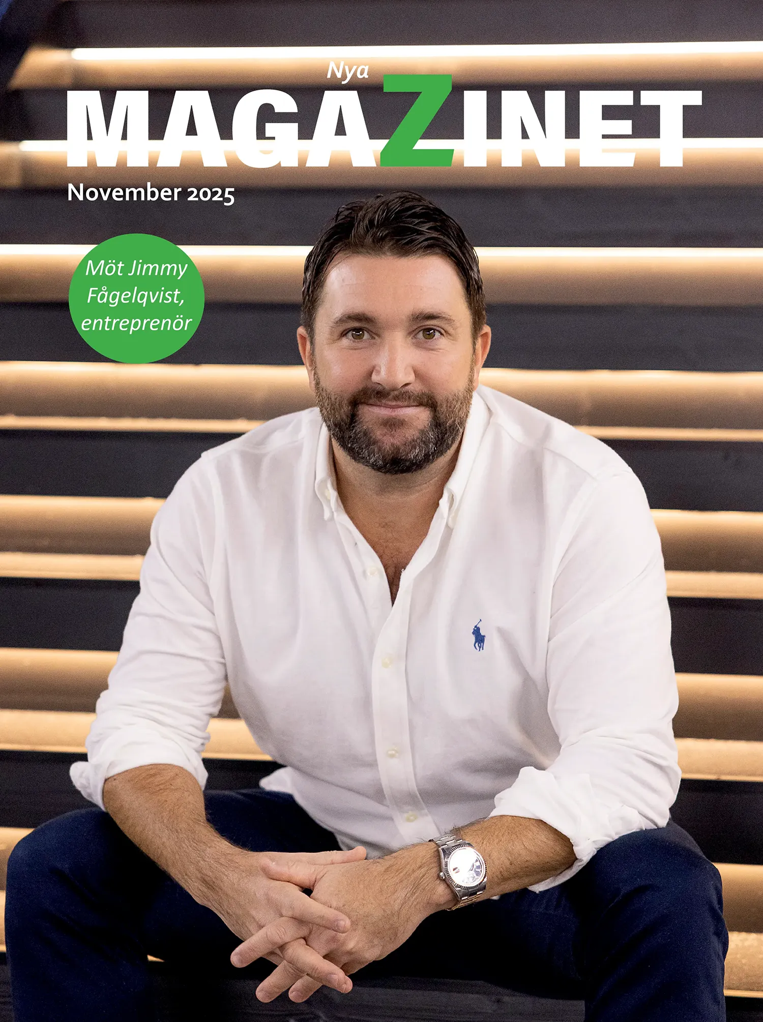 Magazinet Nyköping/Oxelösund - förstasida november 2025.