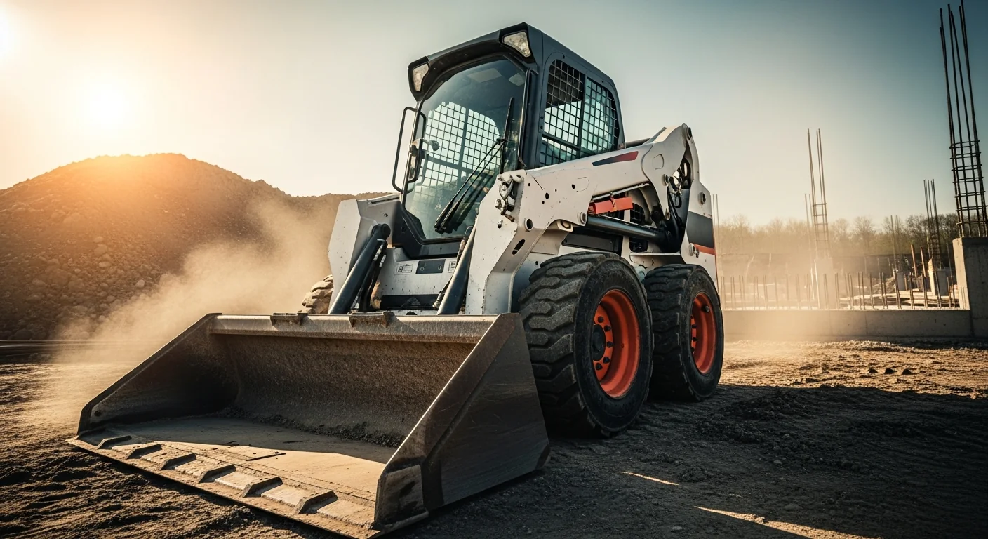 Professional equipment in active commercial use at job site