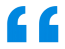 Blue quotation mark symbol with two curved double quotes side by side.