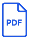 Blue PDF file icon with a page curl on the top right corner.