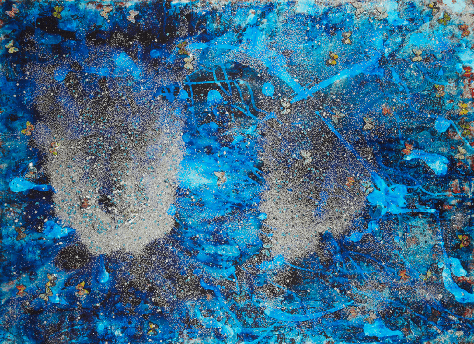Acrylique sur toile, Flavie Bébéar, 2022.