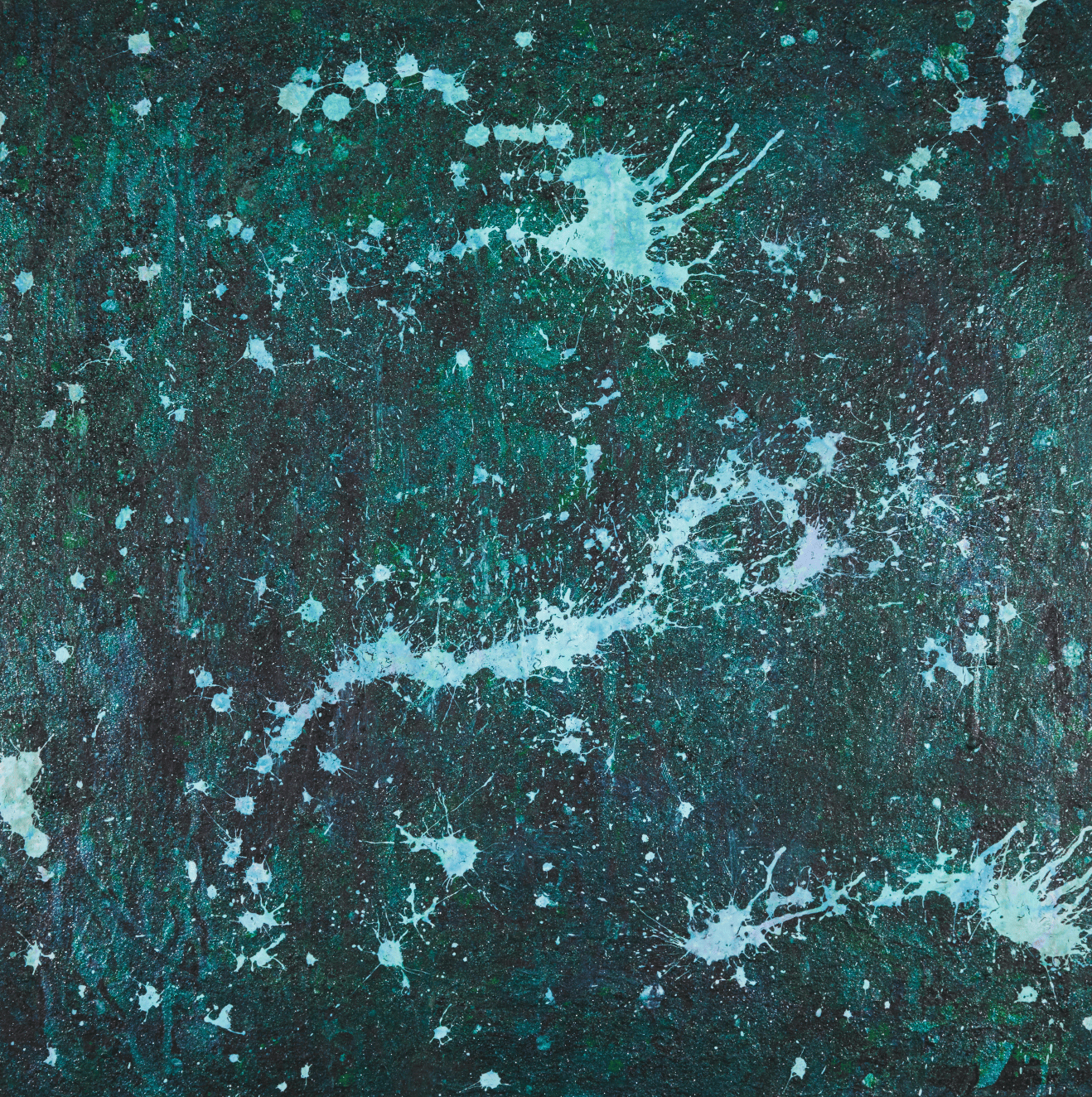 Acrylique sur toile, Flavie Bébéar, 2022.