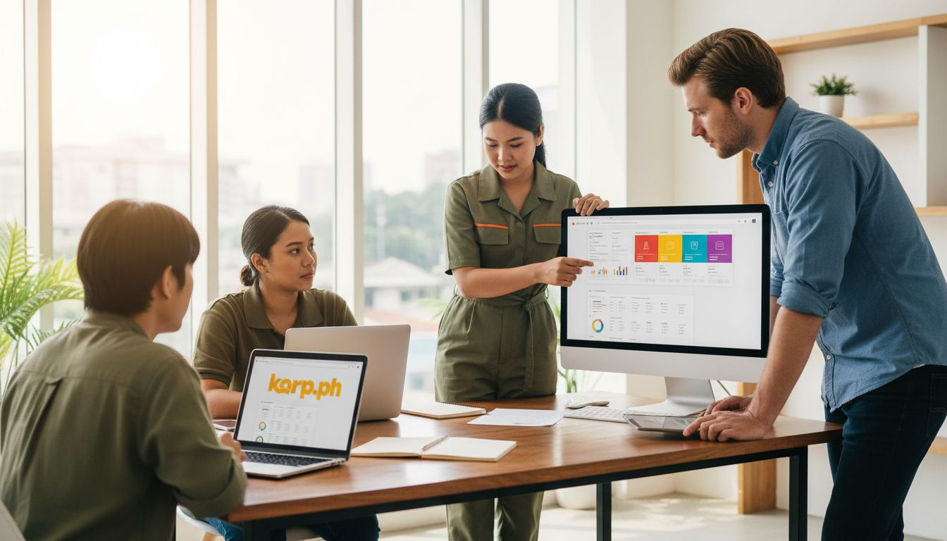 Logistics manager checks cargo for tax incentives