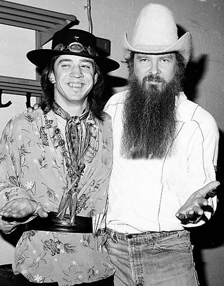 with billy gibbons of zz top