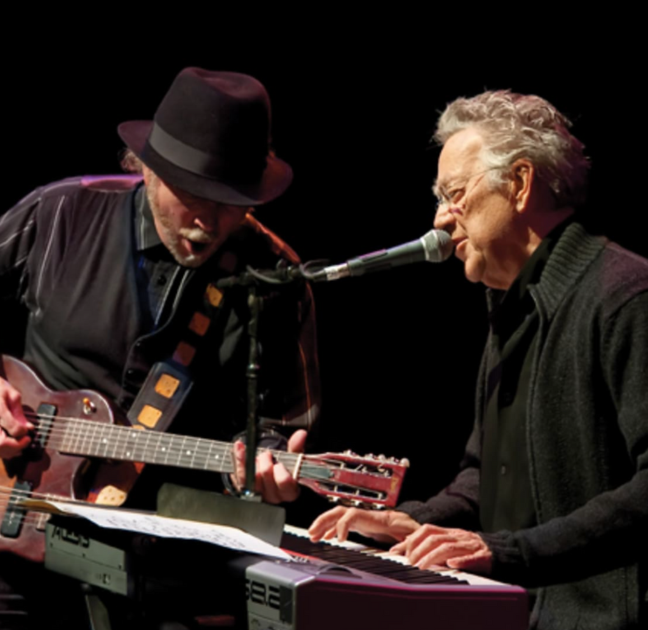 Roy with Ray Manzarek of the DOors