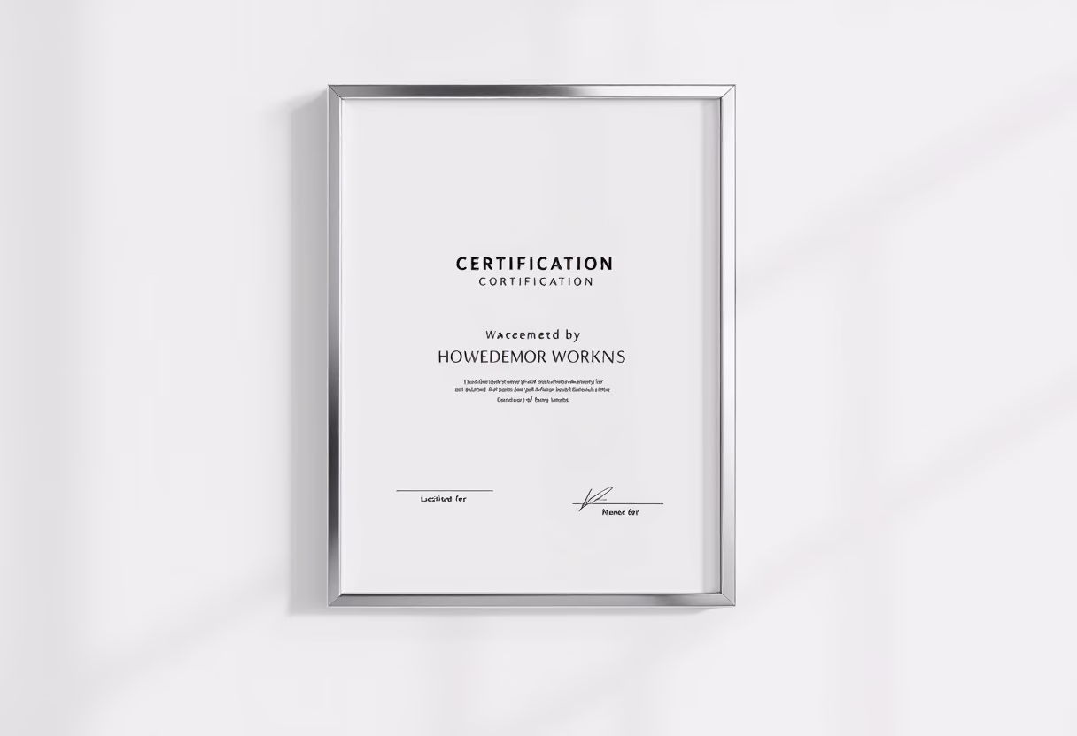 image of awards and certifications for a distillery