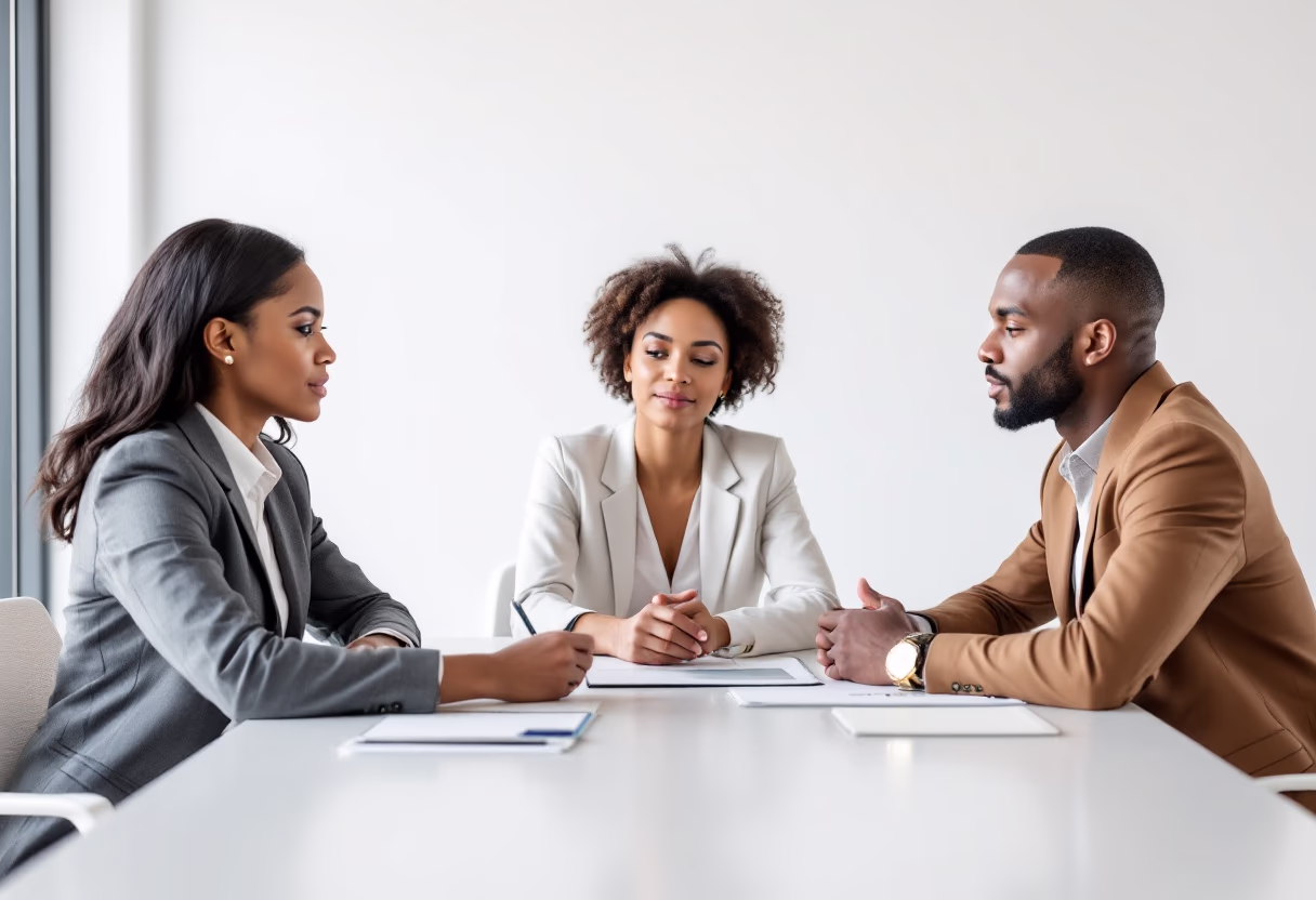 image of a teambuilding activity (for a consulting firm)